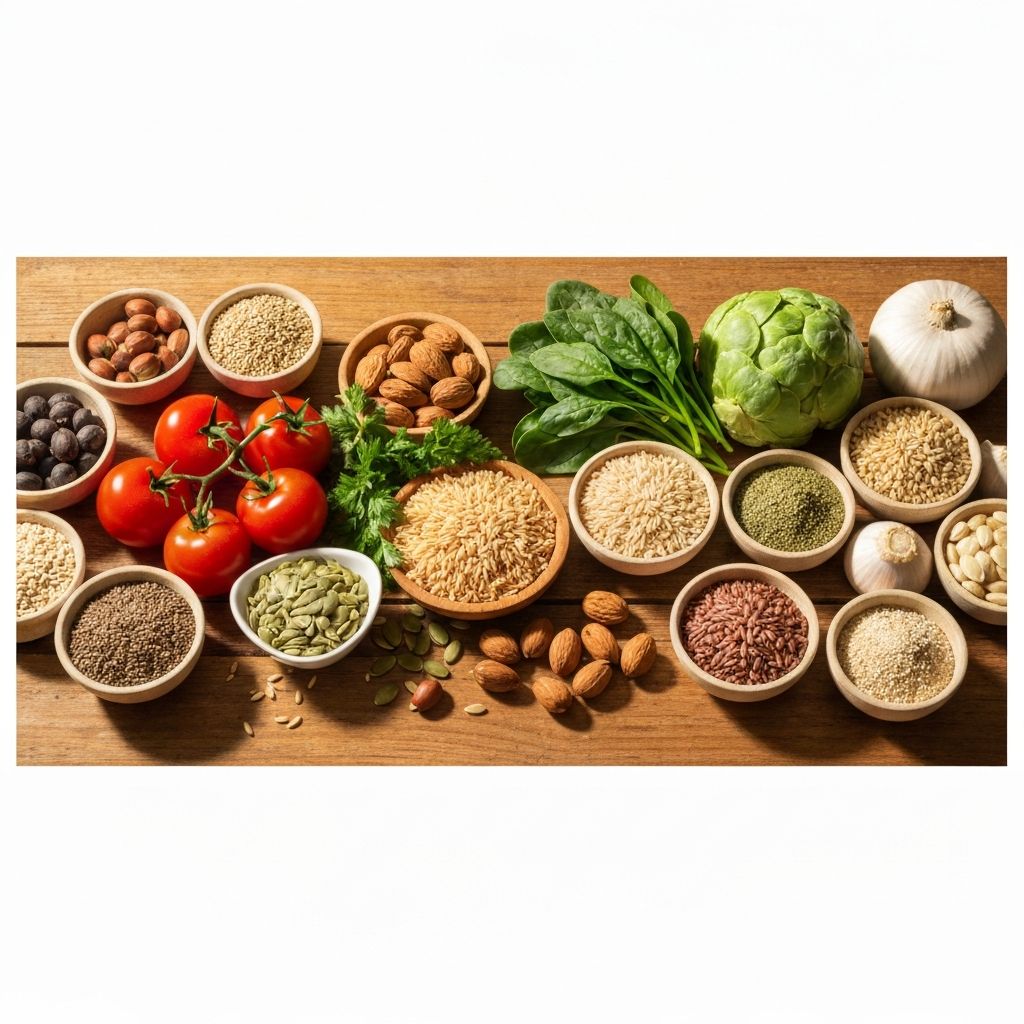 Natural nutrients and healthy foods